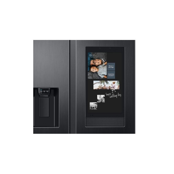 Heladera Samsung Family Hub RS27 | 685L | Side by Side | Black Inox
